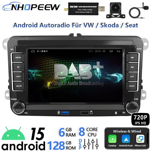 Dab android radio 8core - radio,