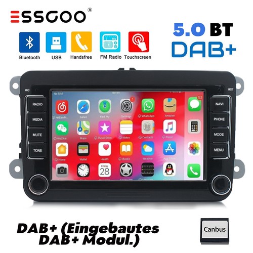 Autoradio dab per - golf, 5