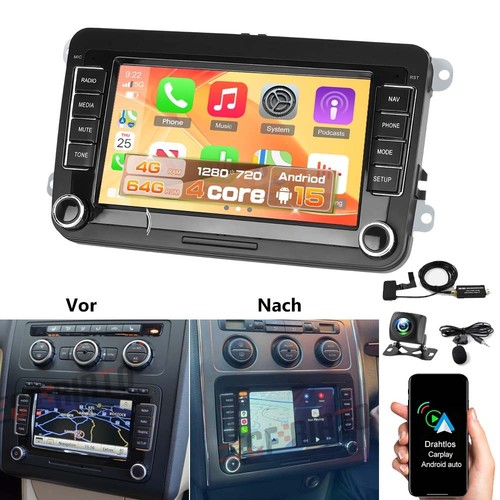 Autoradio 64g android 15 - 4+64g,