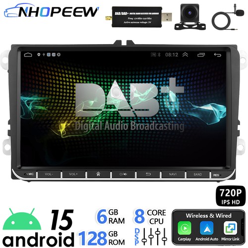 Radio android carplay dab - radio,