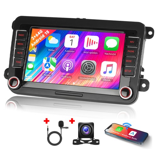 Autoradio android 15 - autoradio, 7"