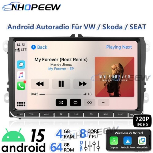 Core 64gb android 15 radio - 4+64gb,