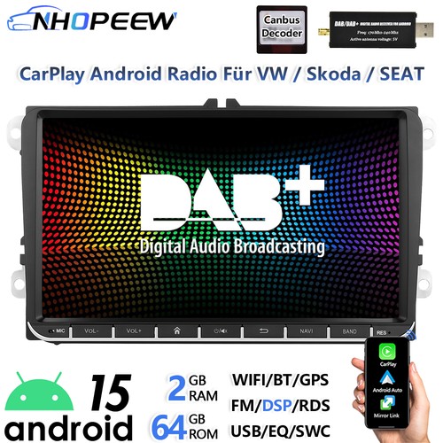 Dab 64g android carplay - dab+,
