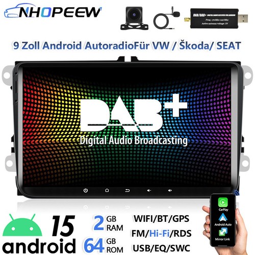 Dab carplay android 15 - dab+,
