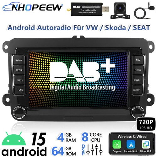 Radio carplay android dab - radio, dab+